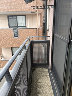 羽犬塚ガーデンハイツ Ⅱのバルコニー|落ち着いた時間を過ごせるバルコニーです