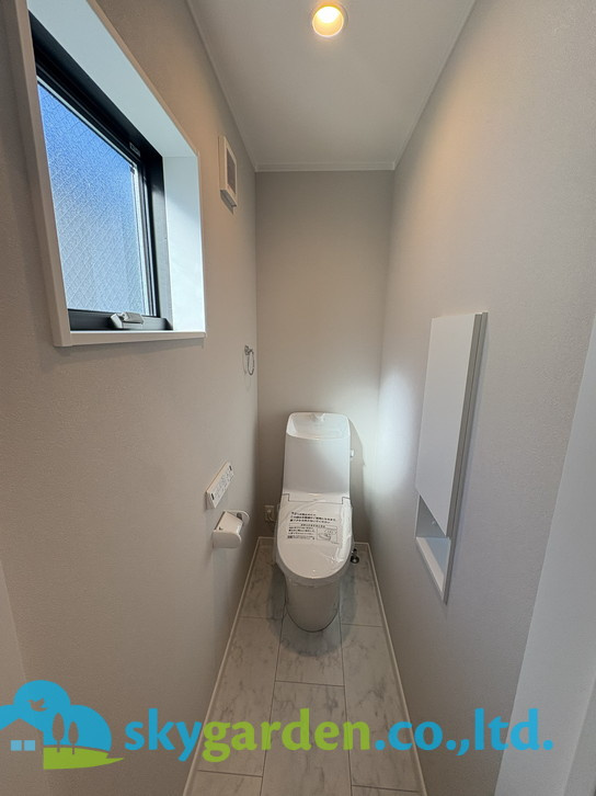 茅ヶ崎市浜須賀　新築戸建　全9棟7号棟のトイレ