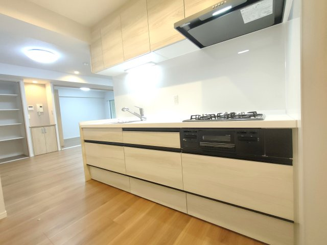 モアステージ吉川ライネスハイムＢ棟のキッチン|お料理しやすいキッチンです