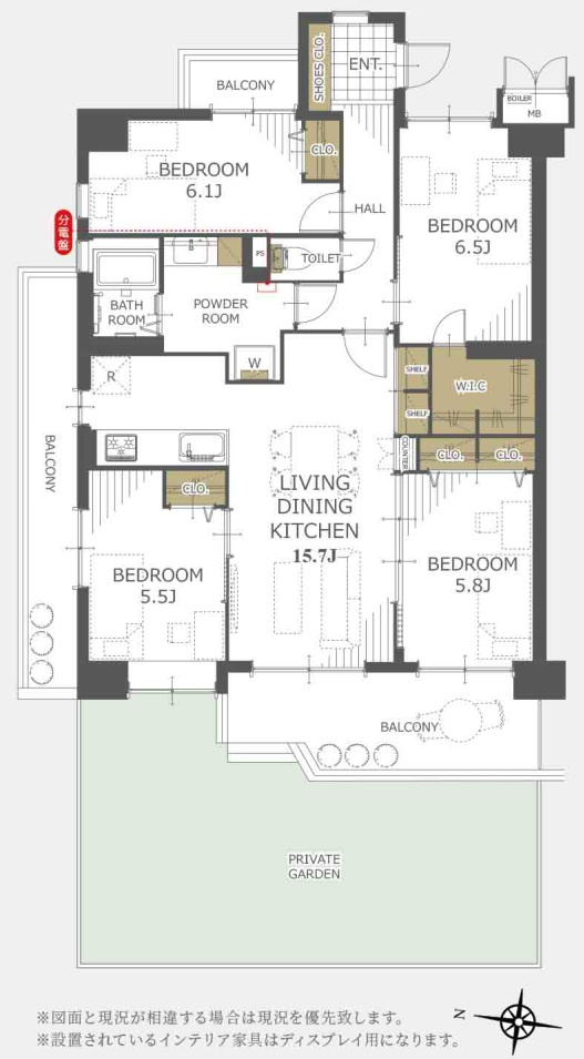 モアステージ吉川ライネスハイムＢ棟のその他|間取図です