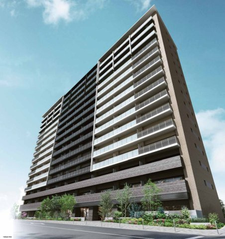 プレサンス ロジェ 福島野田グランアリーナの外観