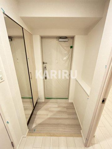 スプランディッド上本町WESTの玄関