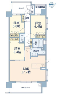 【間取り】 | 千里中央レジデンス