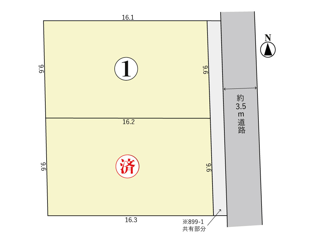 鈴鹿市十宮3丁目《全2区画》の画像