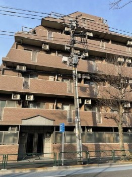 【外観】 | グランヴァン阿佐ヶ谷Ⅱ | 鉄筋コンクリート造のがっちりとした建物。