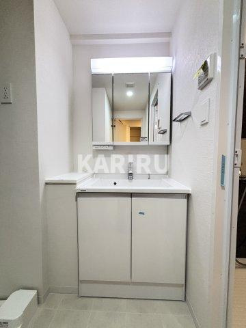 スプランディッド上本町WESTの洗面所