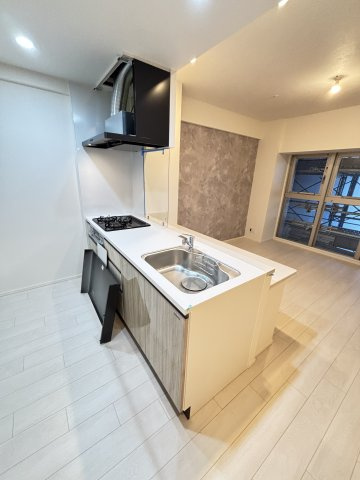 スプランディッド上本町WESTのキッチン