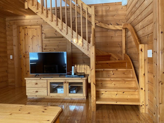 【居間・リビング】 | 網走市字呼人３４１番地６７　中古売家