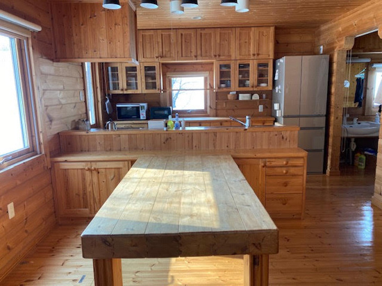 【居間・リビング】 | 網走市字呼人３４１番地６７　中古売家