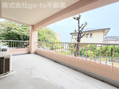 【バルコニー】 | シャルムロアイヤル朝霧C3棟 | ガーデンテラス