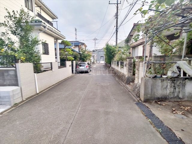 【前面道路含む現地写真】 | 坂戸市西坂戸2期 | 閑静な住宅地です