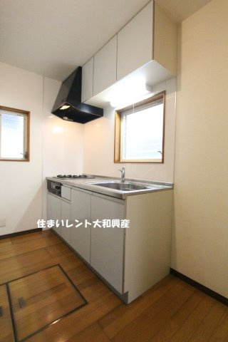 トラッドハウス12番館のキッチン