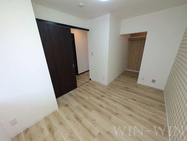 ハイツ東小浜の寝室