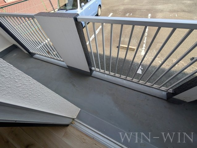 ハイツ東小浜のバルコニー