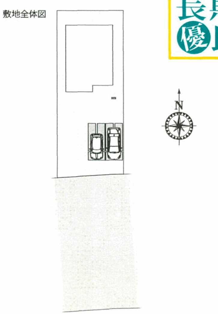 結城市川木谷 第1期 全8棟の区画図|〇6号棟〇