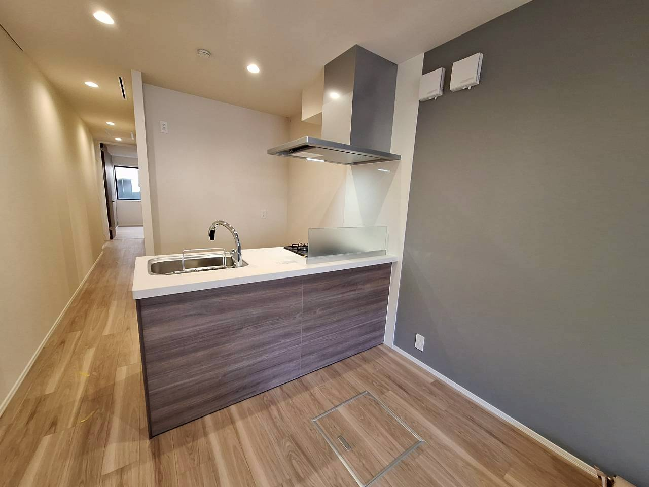 本駒込邸の居間・リビング