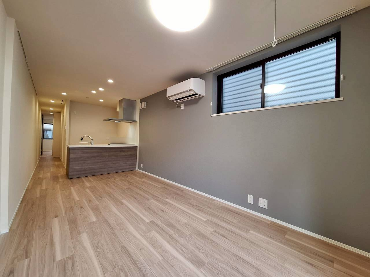 本駒込邸の居間・リビング