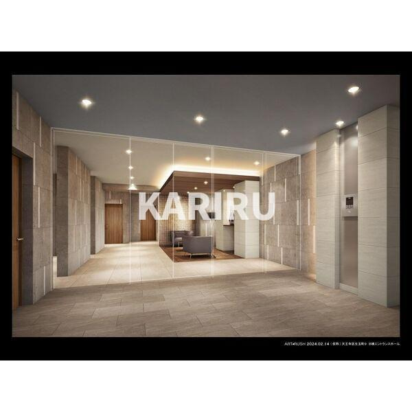 スプランディッド上本町WESTⅡのロビー