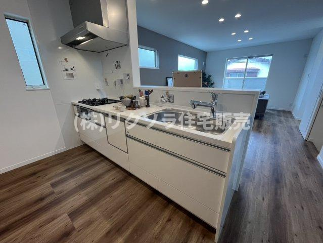 池田北町　新築一戸建てのキッチン|■物件内覧・資金計画相談・住宅ローン相談、リフォーム相談、お問合せ受付中■
※当日・翌日のご内覧、ご相談はお電話でのお問合せがスムーズです！