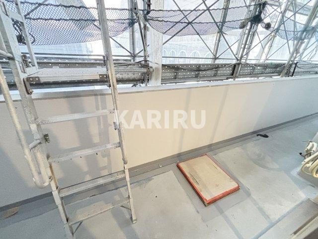 スプランディッド上本町WESTⅡのバルコニー