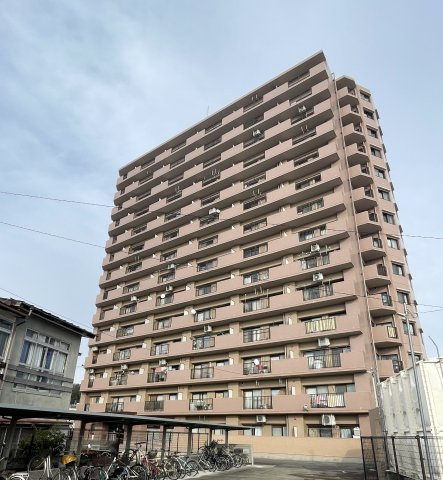 中古マンション・最上階　昭和マンション飯坂　14階の外観|2025年全面外壁塗装済みです！