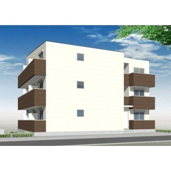 ジーメゾン姫島の外観パース