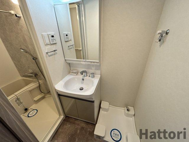 S-RESIDENCE上新庄ascentの独立洗面台