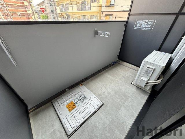 S-RESIDENCE上新庄ascentのバルコニー