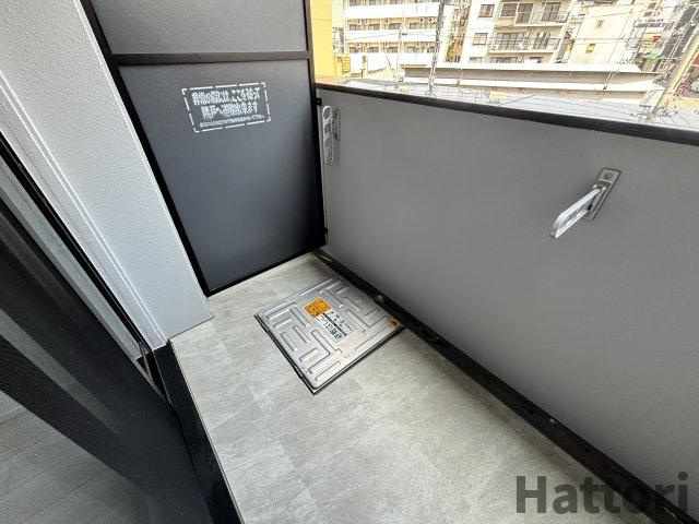 S-RESIDENCE上新庄ascentのバルコニー