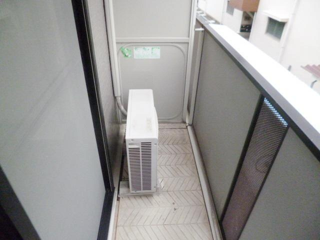 プロムナード中浦和のバルコニー