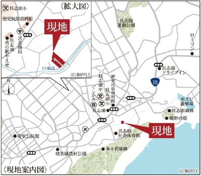 【地図】 | 八重瀬町具志頭（全11棟）ラスト4号棟 | 地図♪