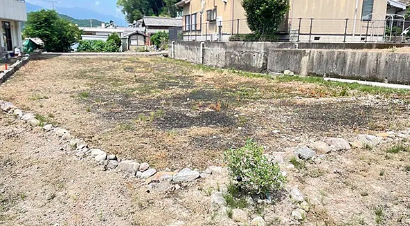 柴生町　売土地の外観