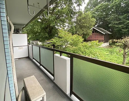 八王子市　満室　一棟RCマンション　駅5分のバルコニー