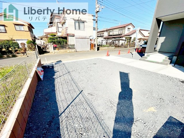 第3小美玉市羽鳥　新築戸建の駐車場