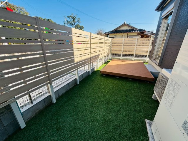 ハートフルタウン／大津町杉水／C号棟の庭