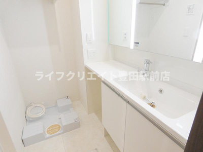 【洗面所】 | D-room田町B棟