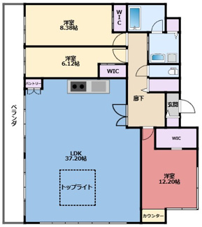 【間取り】 | プレジオさくら夙川