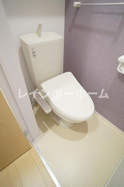 【仲介手数料：50％OFF】対象物件！のトイレ|ゆったりとした空間のトイレです