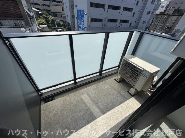 S-RESIDENCE松戸Lichtのバルコニー