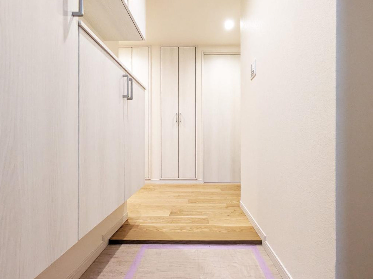 パークシティ本牧A棟の玄関