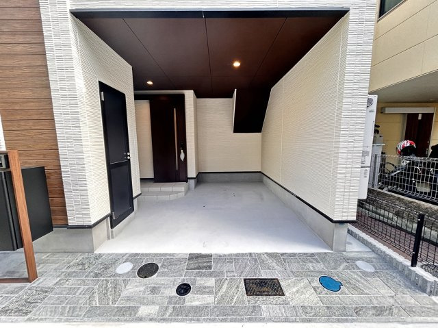 大日通２丁目　新築戸建の駐車場|お車1台駐車可能♪