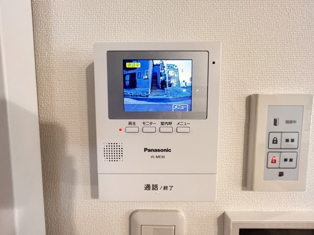 大日通２丁目　新築戸建の防犯設備