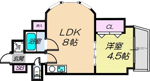 【間取り】 | おおきに北大阪リバーフロントＡＰ