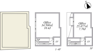 【参考プラン】 | 5階建ビルプラン