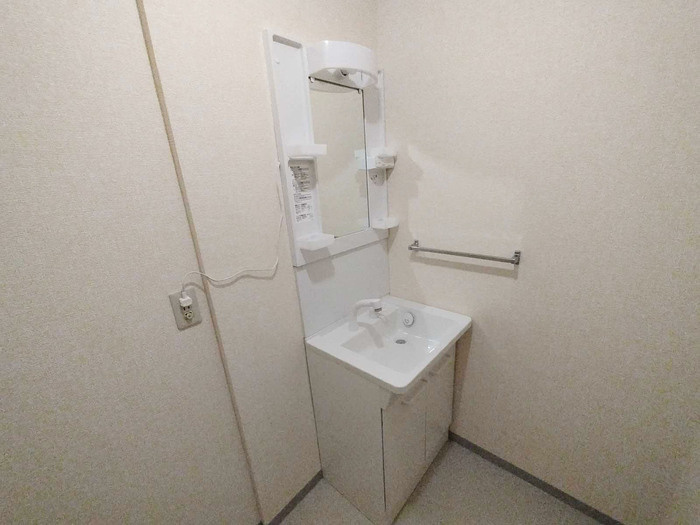 川の辺ハイツの洗面所
