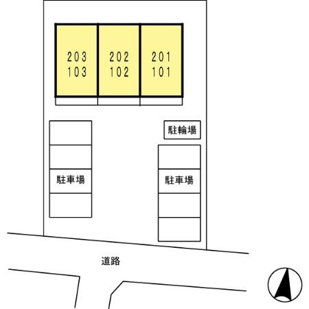 アムールの区画図