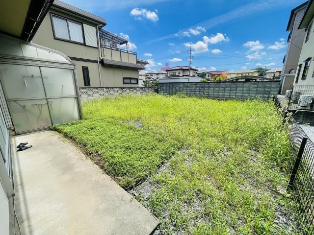 喜沢M戸建ての庭