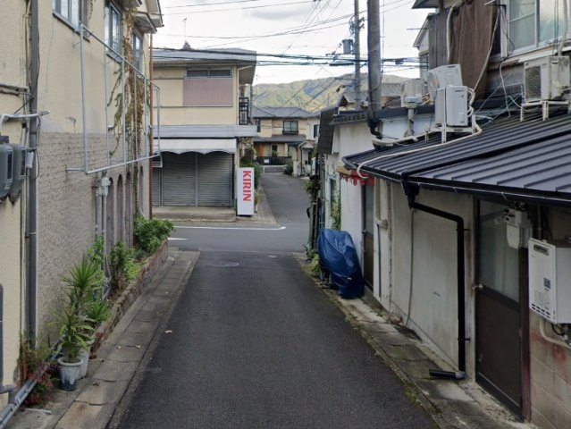【前面道路含む現地写真】 | 山科区日ノ岡石塚町　売地