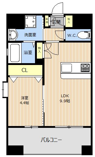 【間取り】 | LIBTH別府 | 現況優先。