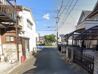 【前面道路含む現地写真】 | 山科区西野山欠ノ上町　新築戸建